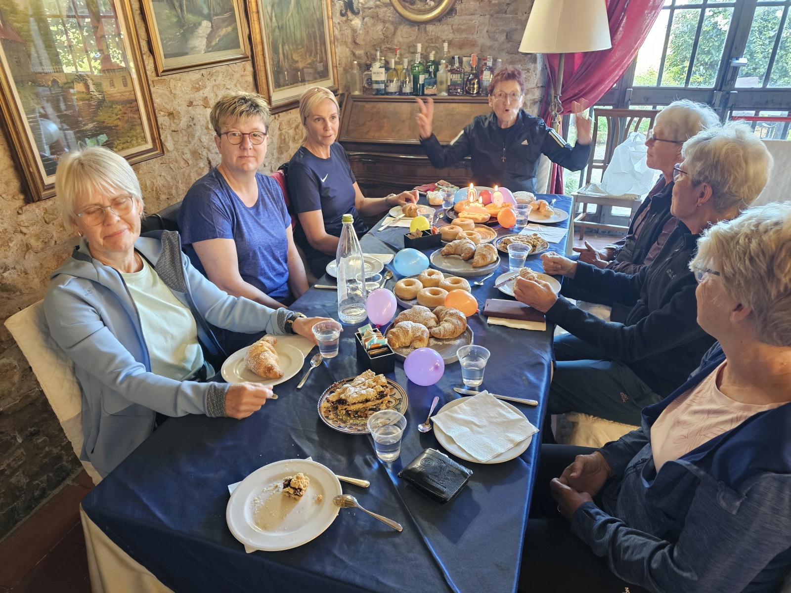Pilgermahlzeit auf dem Franziskuswegziskusweg